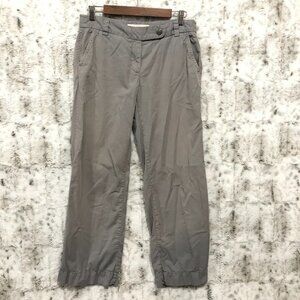J.CREW Chino Pants Womens Size 8S Gray City Fit Broken In Classic Twill